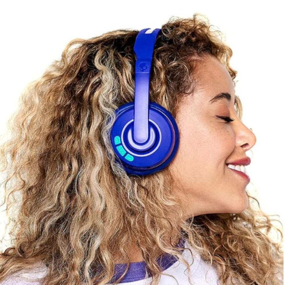 Skullcandy Cassette On-Ear Wireless Headphones, 22 Hr Battery, Microphone - Picture 5 of 8
